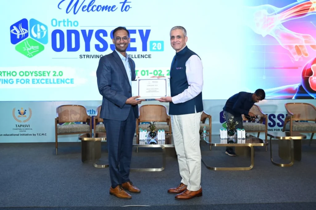 Dr. Abhishek Bhalotia Invited as Faculty at Odyssey Goa 2025, ortho doctor