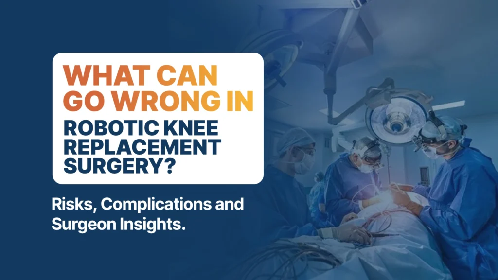 What Can Go Wrong in Robotic Knee Replacement Surgery? Risks, Complications & Surgeon Insights