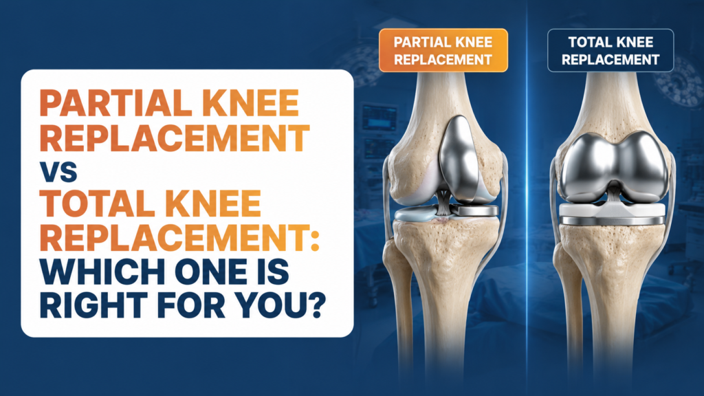 Partial Knee Replacement vs Total Knee Replacement: Which One Is Right for You?