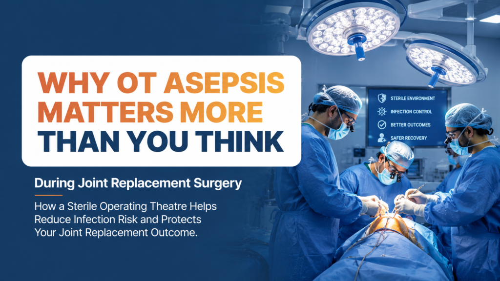 Why OT Asepsis Matters More Than You Think During Joint Replacement Surgery