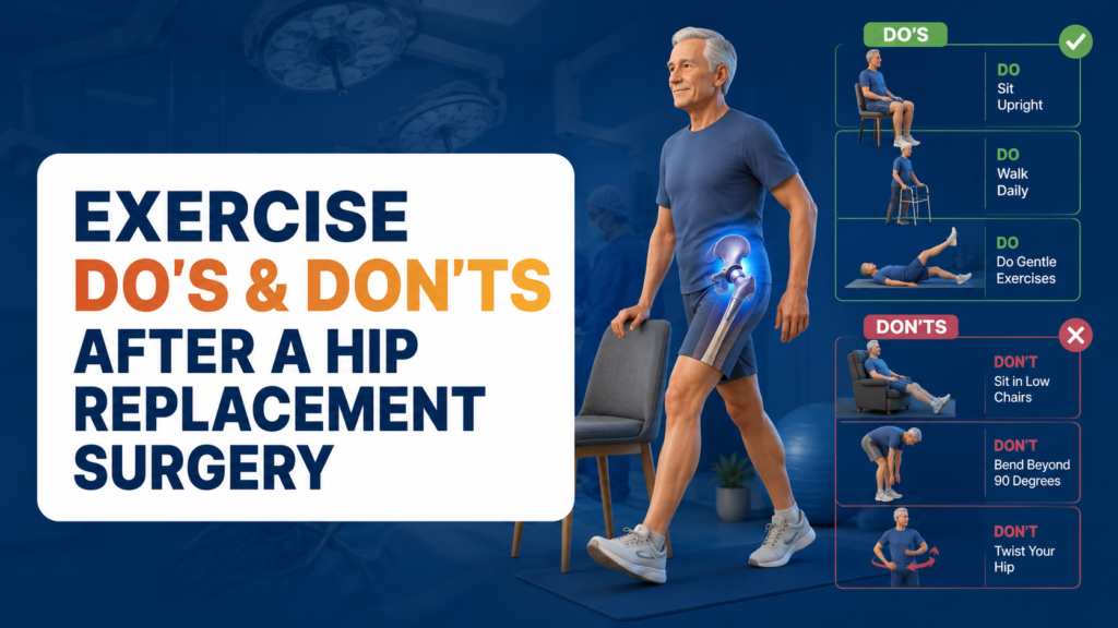 Exercise Do’s & Don’ts After a Hip Replacement Surgery